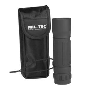 Mil-Tec 10x25 monokuliaras - Juodas - 15705002