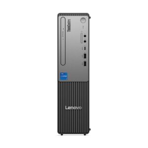Lenovo ThinkCentre neo 50s Gen 5 Intel® Core™ i3 i3-14100 16 GB DDR5-SDRAM 512 GB SSD Windows 11 Pro SFF PC Juoda, Pilka