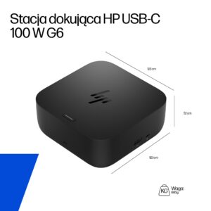 HP USB-C 100W G6 Dock - Image 3