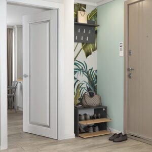 Topeshop MODO ANT/ART batų dėžė Uždaras Antracitas, Ąžuolas - Image 2