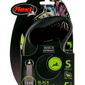 FLEXI Black Design S - automatinis pavadėlis - 5 m - Image 2