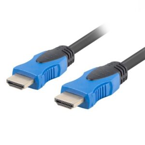 Lanberg CA-HDMI-20CU-0005-BK HDMI kabelis 0,5 m HDMI A tipo (standartinis) Juoda