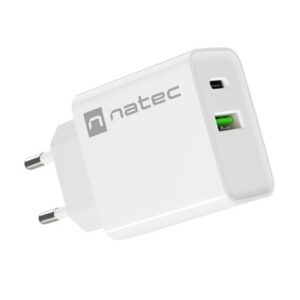 NATEC RIBERA TINKLO ĮKROVIKLIS USB-A+USB-C 20W PD - Image 3