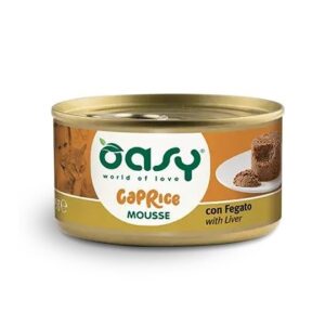 OASY Caprice Mousse Liver - šlapias kačių maistas - 85g