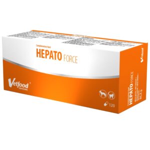 VETFOOD Hepato Force - papildai šunims ir katėms - 120vnt.