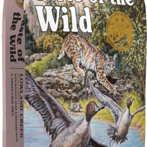 TASTE OF THE WILD Lowland Creek - sausas kačių maistas - 6,6 kg