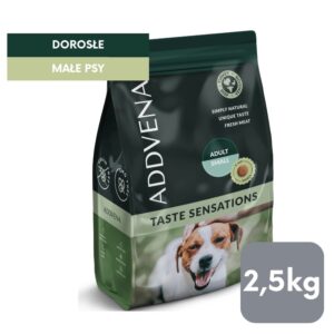 ADDVENA TASTE SENSATIONS dla dorosłych psów małych ras 2,5kg - Image 2