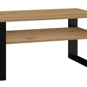 Topeshop MODERN 1P ART CZ kavos staliukas, staliukas prie lovos, kitas mažas staliukas Stačiakampio 2 kojos