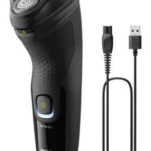 Philips X3021/00 skustuvas vyrams Rotorinis skustuvas Apkarpymo mašinėlė Juoda - Image 2