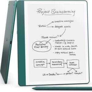 Amazon Kindle Scribe Elektroninių knygų skaitytuvas 10.2” 64 GB Wi-Fi + Įkroviklis 20 W Žalias