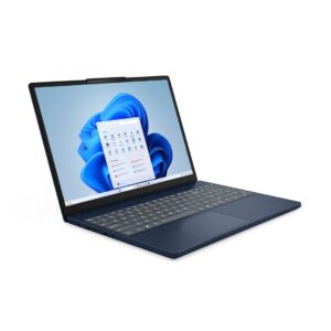 Lenovo IdeaPad Slim 3 15IRH10 Intel® Core™ i5 i5-13420H Knyginis kompiuteris 38,9 cm (15.3") WUXGA 16 GB DDR5-SDRAM 512 GB SSD Wi-Fi 6 (802.11ax) NoOS Mėlyna - Image 3