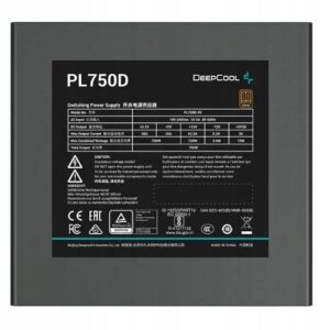 „DeepCool PL750-D“ 750W ‚80 Plus Bronze‘ maitinimo šaltinis - Image 2