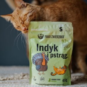 PAKA ZWIERZAKA Kitten Turkey and trout - sausas kačių maistas - 400g - Image 3