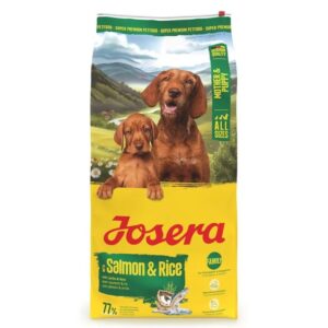 JOSERA Mother & Puppy Salmon & Rice - sausas maistas šunims - 12,5kg