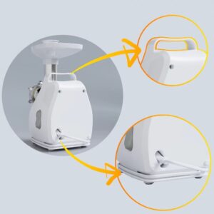 Smulkintuvas su smulkintuvu SMAPP 490.81 2200 W Baltas - Image 3