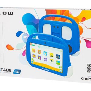 Planšetė KidsTAB8 4G BLOW 4/64GB mėlynos spalvos + dėklas - Image 3