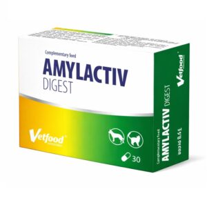 VETFOOD Amylactiv Digest - papildai šunims ir katėms - 30vnt.