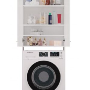 Vonios spintelė Pola DD - Balta - Image 3