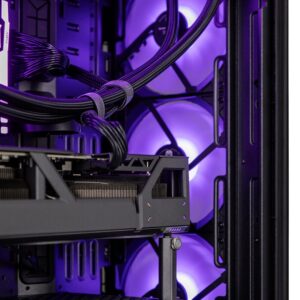 Actina 5901443414643 PC AMD Ryzen™ 7 7800X3D 32 GB DDR5-SDRAM 2 TB SSD AMD Radeon RX 9070 XT „Midi Tower“ Juoda - Image 2