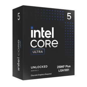 „Intel Core™ Ultra 5 250KF Plus“ procesorius su 18 branduoliais