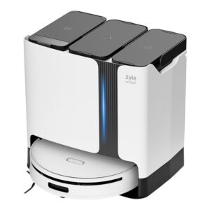 Plaunantis robotas siurblys Zyle ZY50RV, su savaiminio išsivalymo stotele - Image 2