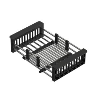 Plautuvės krepšelis Quadron B3821_BL, juodas - Image 3