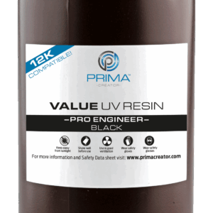 PrimaCreator Pro Engineer Resin, 1kg, juodos spalvos