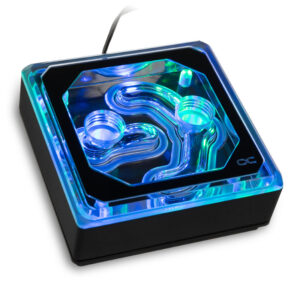 Alphacool Eisblock XPX Aurora Edge CPU - Acrylic Black Digital RGB