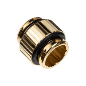 EK Water Blocks EK-Quantum Torque Micro G1/4 inch Extension straight MM 7 - gold