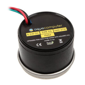 aqua computer D5 pump with PWM input and tachometer signal