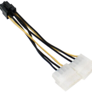 Akasa Dual 4Pin auf 6Pin PCIe Adapter