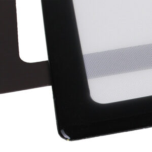 DEMCiflex Staubfilter 230mm, quadratisch - schwarz/weiß - Image 2