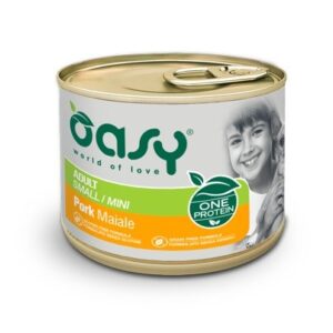 OASY One Protein Adult Small/Mini Pork - drėgnas ėdalas šunims - 200g