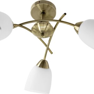 Activejet Klasikinis lubų šviestuvas pakabinamas šviestuvas NIKITA Patina triple 3xE27 gyvenamajam kambariui - Image 2