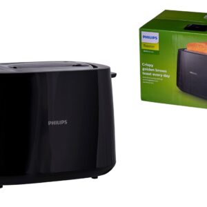 Philips Daily Collection HD2581/90 skrudintuvas 8 2 griežinėliai 830 W Juoda