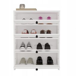 LOKA batų spinta, balta - Image 3