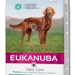 Eukanuba Daily Care Adult Sensitive Digestion - Sausas šunų maistas - 12 kg