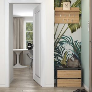 Topeshop MODO ANT/ART batų dėžė Uždaras Antracitas, Ąžuolas