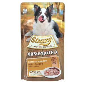 STUZZY Monoprotein Chicken - šlapias šunų maistas - 150g