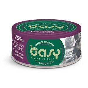 OASY More Love Tuna with sardine - šlapias kačių maistas - 70g