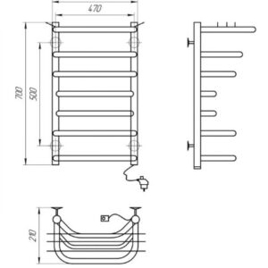 Rankšluosčių džiovintuvas Kosser Kanna 700x500/7 ER reg. - Image 2
