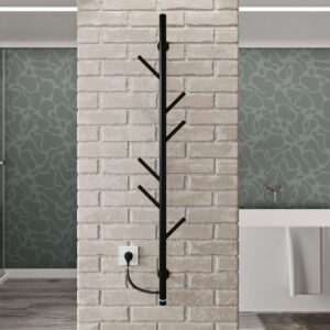 Rankšluosčių džiovintuvas Kosser Stijka 1200x30 ELR juodas reg. apvalus - Image 3