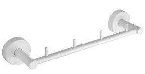 Rankšluosčių kabykla Kapitan UNO 12 04 66, balta matinė