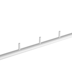 Rankšluosčių kabykla Kapitan UNO 12 06 66, balta matinė