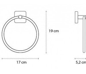 Rankšluosčio žiedas Kapitan QUATTRO 42 20 66, baltas matinis - Image 2