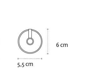 Rankšluosčio kabliukas Kapitan OPTIMO black 62 09 - Image 3