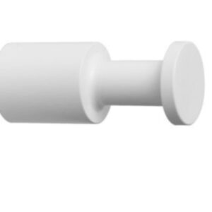 Rankšluosčio kabliukas Kapitan UNO 12 11 66, baltas matinis