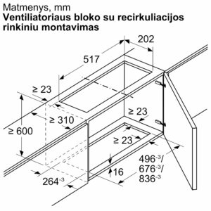 Recirkuliacijos priedas Clean Air Plus Neff Z51IXC1X6 - Image 3
