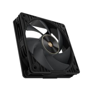 ASUS ProArt PF120 Fan PWM Black Kompiuterio korpusui Ventiliatorius 12 cm Juoda 1 vnt - Image 2