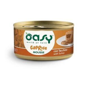 OASY Caprice Mousse Turkey - šlapias kačių maistas - 85g